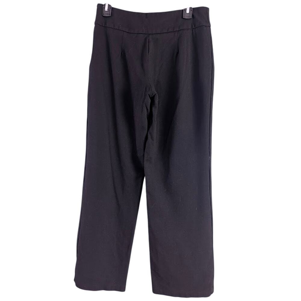 Tahari Dress Pants Womens Size 6 Black Side Zipper Flat Front - Picture 3 of 3